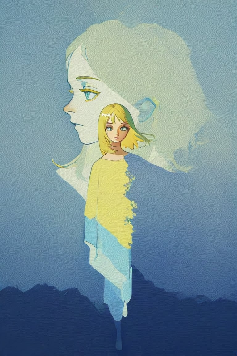 (((((Impressionism blending))))),  Double exposure,  Solo by 幽鬼処刑人２年目 on Tensor.Art