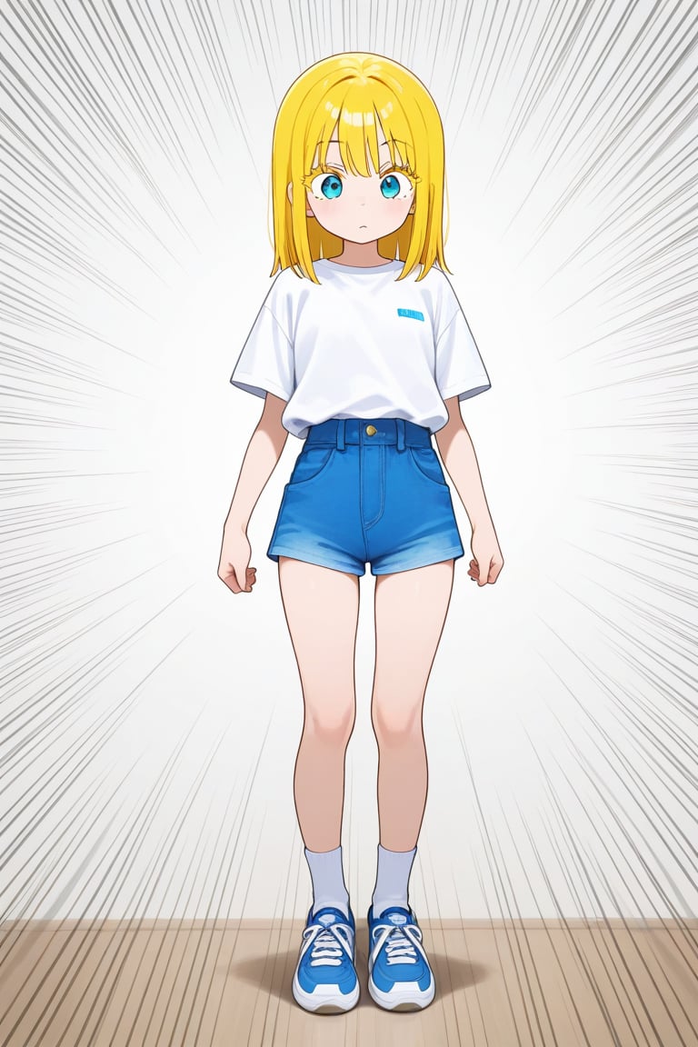 Emphasis lines,  1girl,  medium hair by 幽鬼処刑人２年目 on Tensor.Art