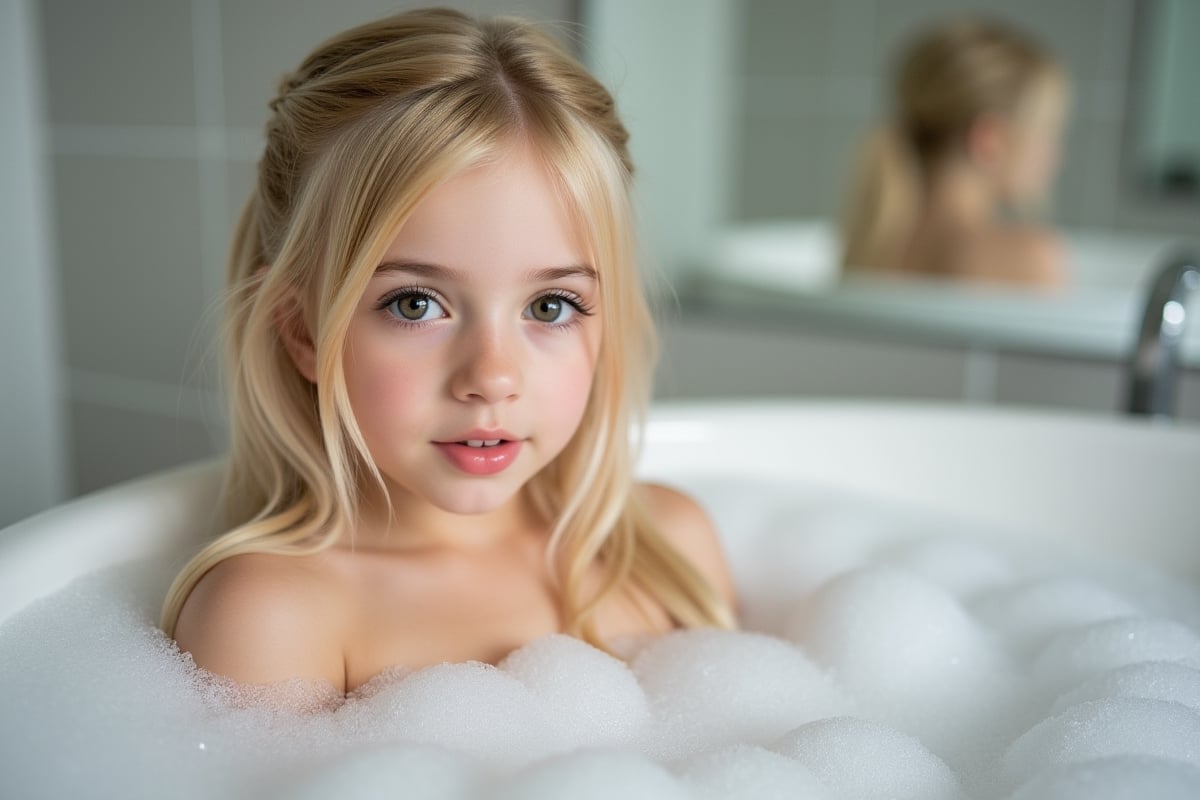 Very young girl,  very cute,  cute little girl by Glabiton on Tensor.Art