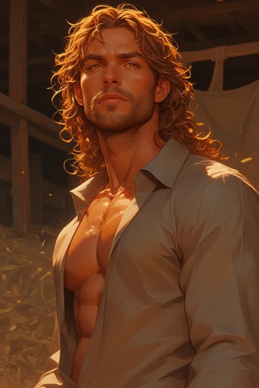 solo_male,  1man,  portrait by elenere on Tensor.Art