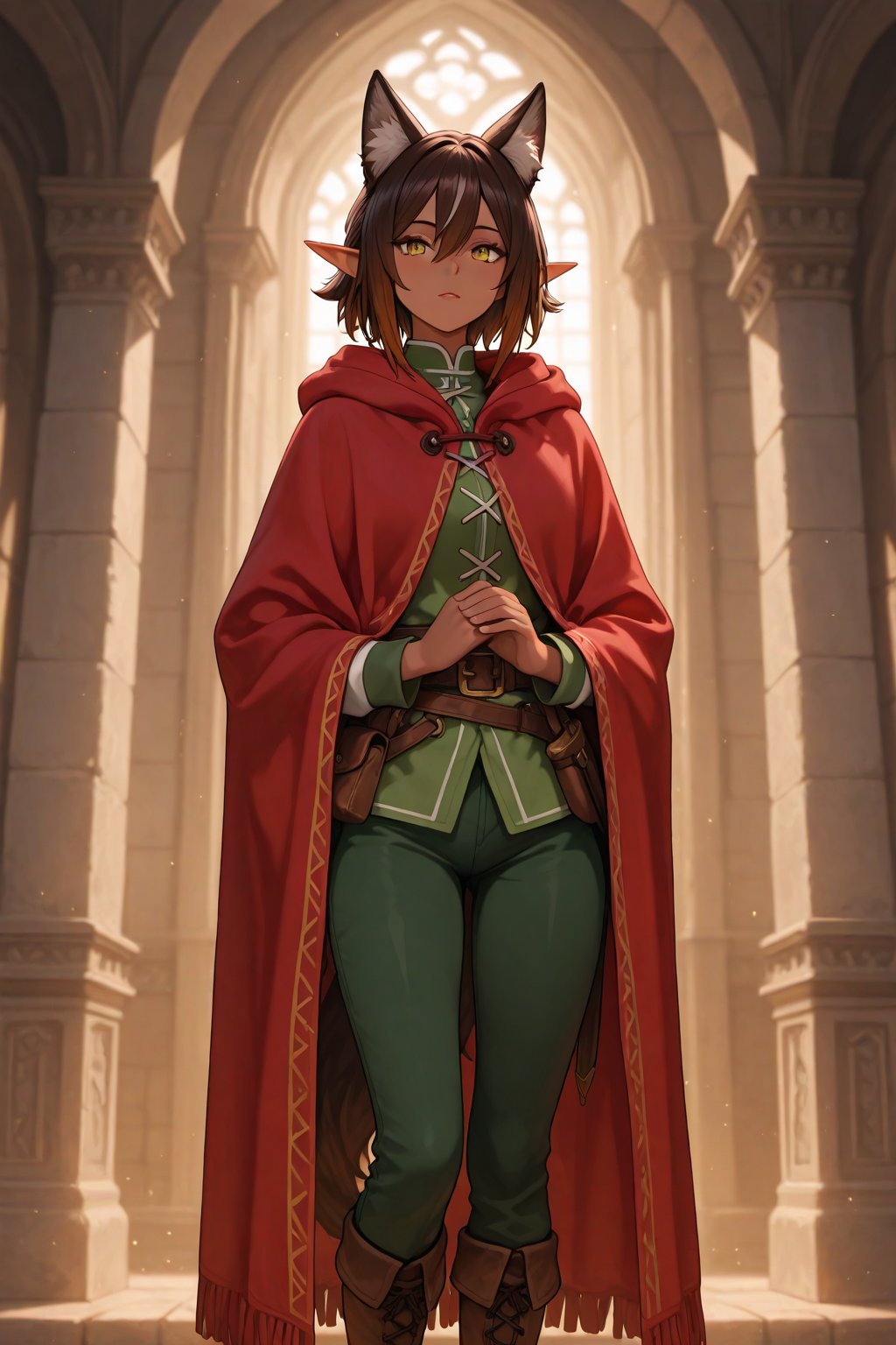 1girl,  Umfyan-baid-Aikhostir,  Half Elf by Ebanu8  on Tensor.Art