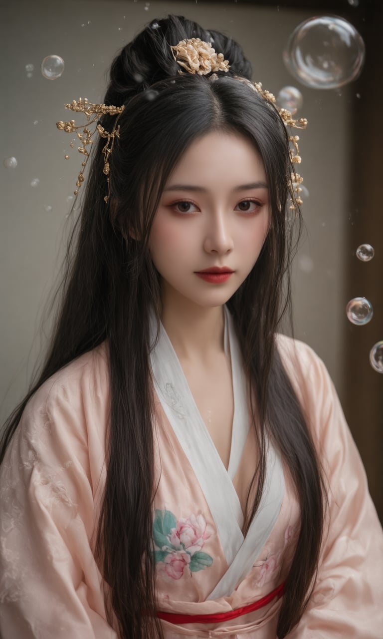 Snap a shot of a ravishing 26yo ancient oriental beauty has a delicate face,  ,  her long locks and delicate features exud...
