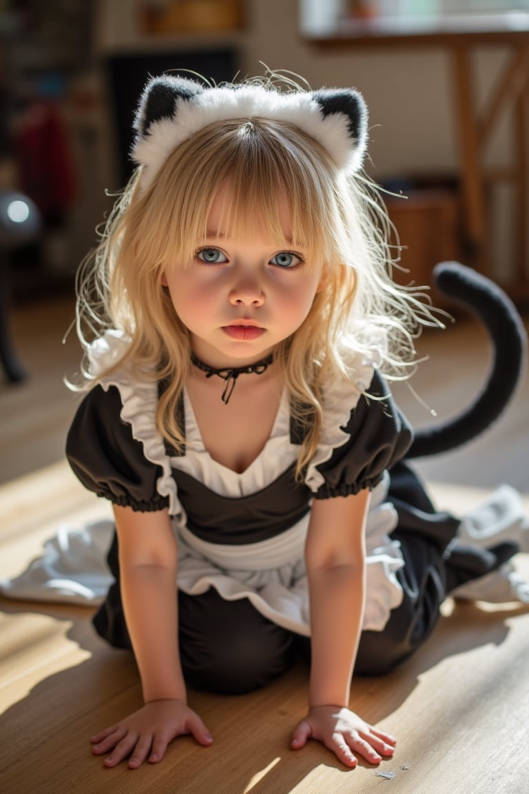 very young girl,  very cute,  best quality by Saifer  on Tensor.Art