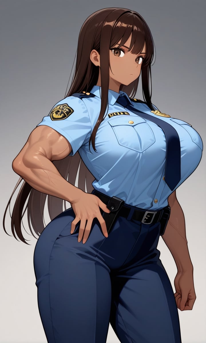 1girl,  dark skin,  long straight hair by user_897267686864626545 on Tensor.Art