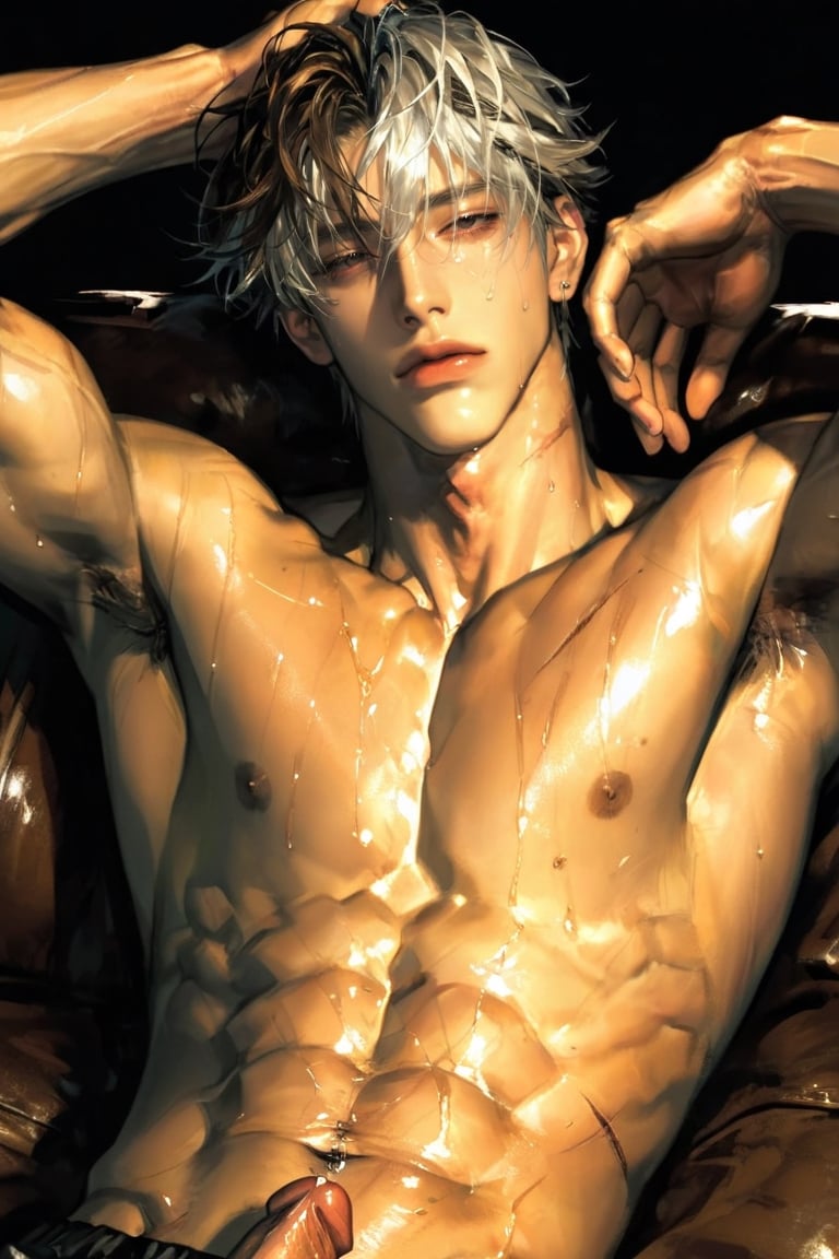 1 male,  solo,  Bishounen eyes by Silly_FoxZ on Tensor.Art