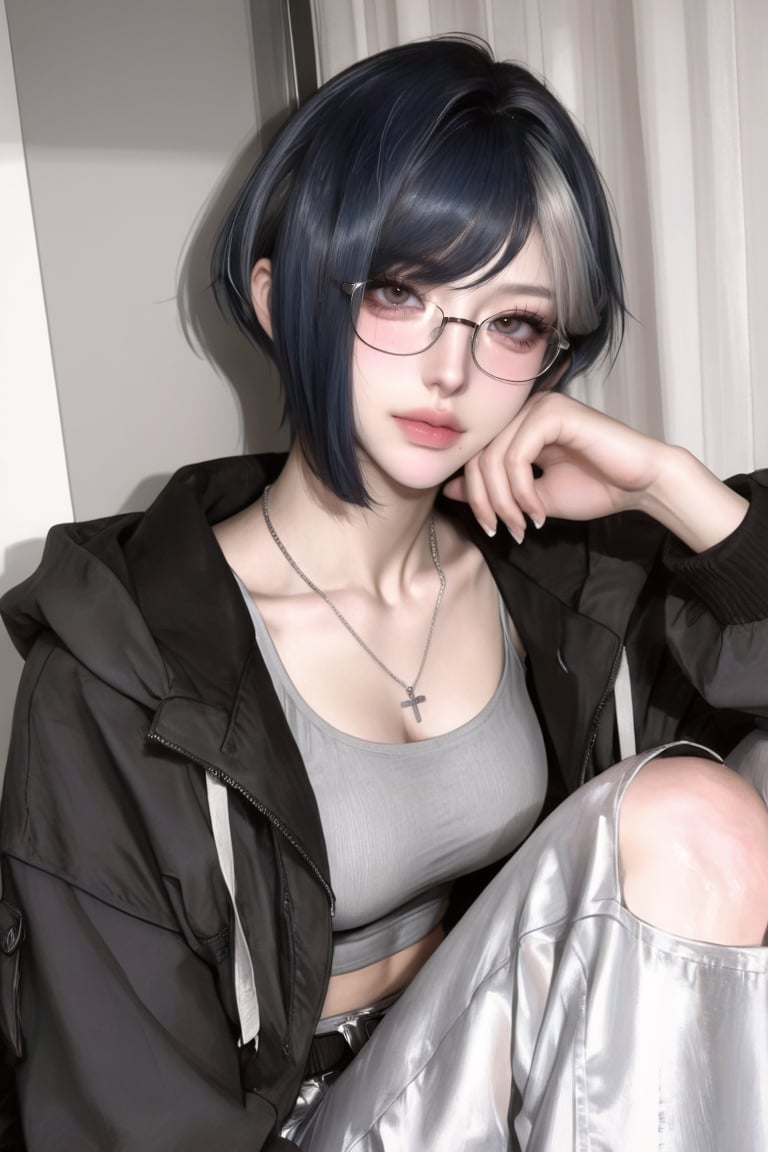 1 woman,  1 girl,  solo denim hair by user_921016244671383413 on Tensor.Art