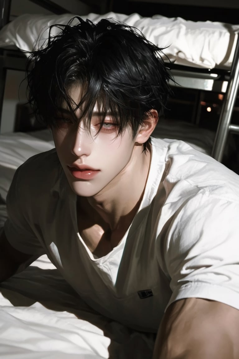 1 boy,  solo,  grey eyes by สเตซี่ต้นตำรับ on Tensor.Art