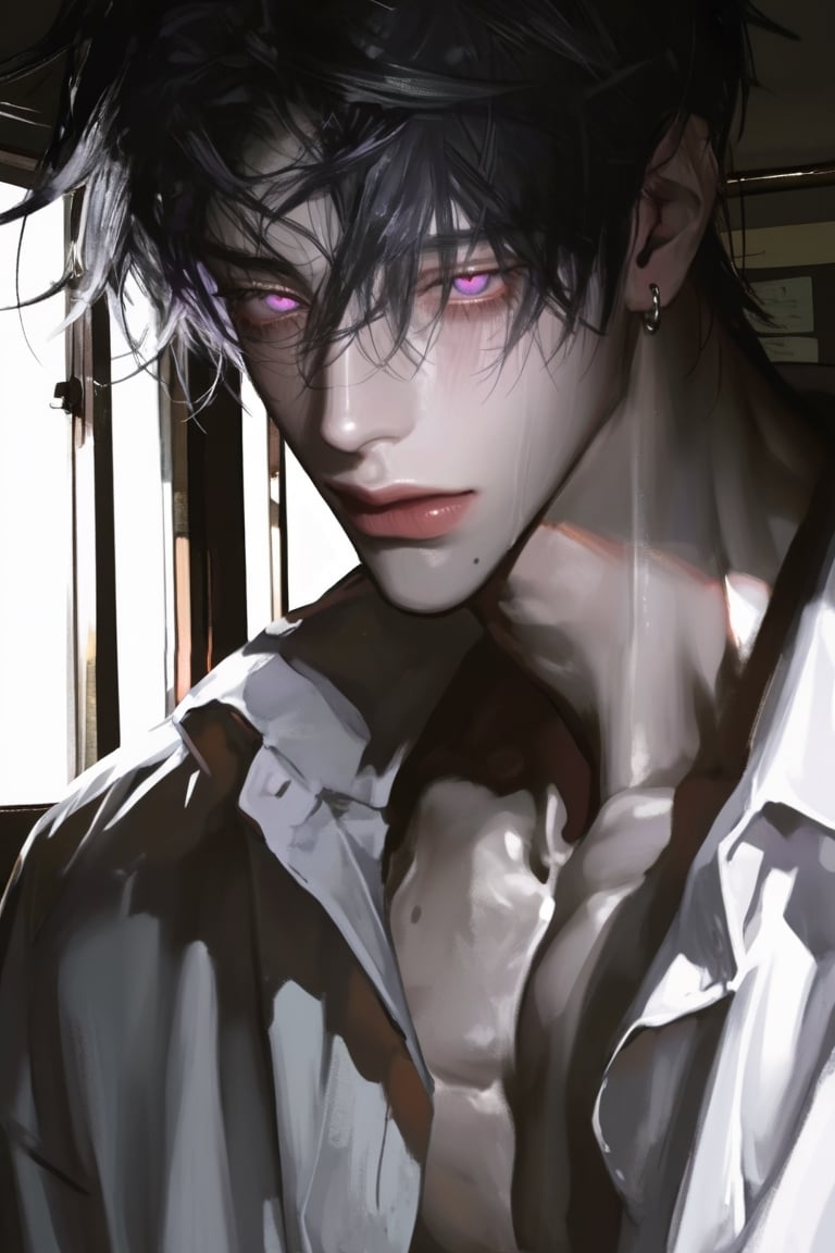 A boy,  alone,  with sharp features by Jay on Tensor.Art
