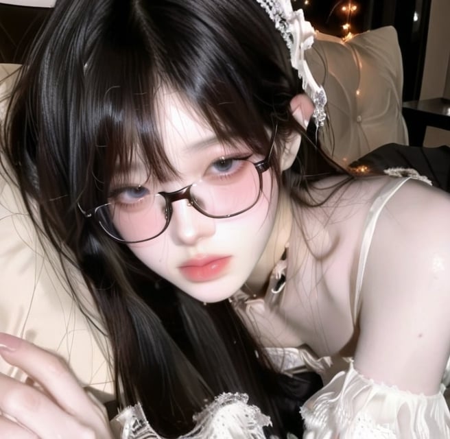 1 beautiful young woman with a sweet and gentle face,  clear complexion,  pale radiant skin by user_935002939888529506 on...