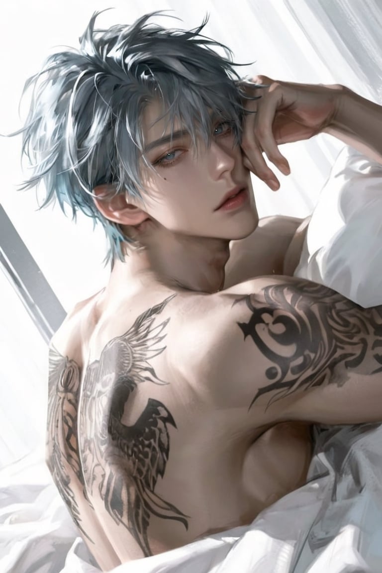 1 boy,  solo, by JU on Tensor.Art