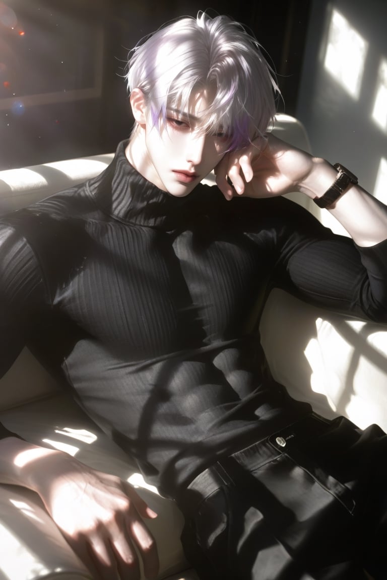 1 boy,  solo,  sharp face by ⋆🐾°เก้าหางฟ้า𓂃ෆ˚ on Tensor.Art