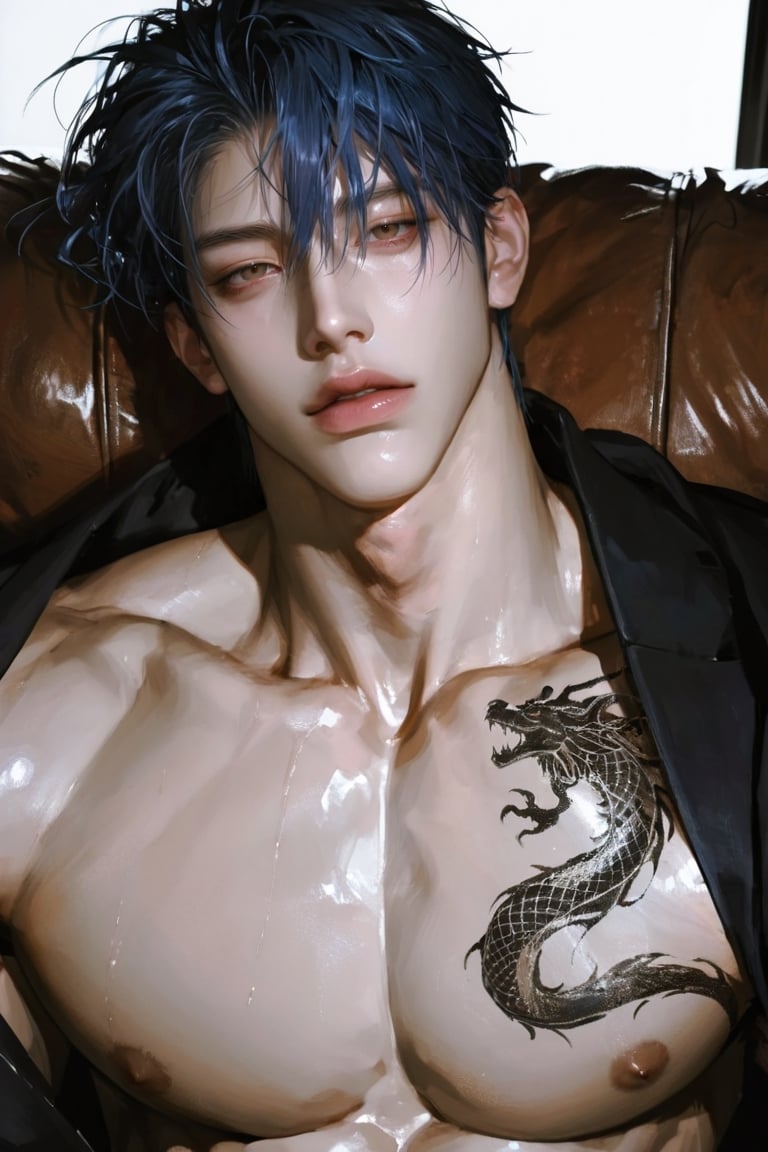 1 boy,  solo,  Hazelnut brown eyes by Jeanny on Tensor.Art