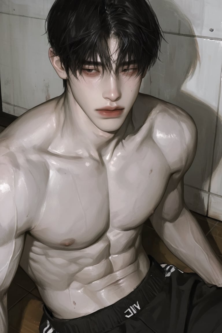 (1boy,  jjv,  short hair by บ้านแมคควีน2 on Tensor.Art