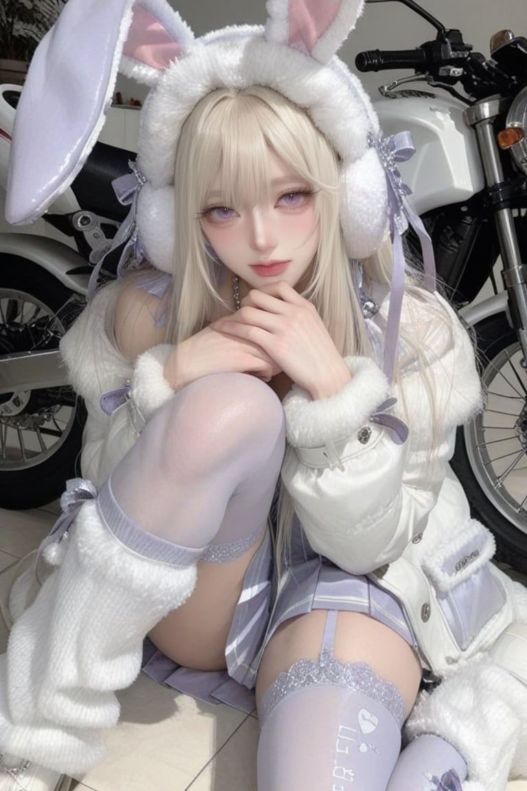 beautiful young woman,  same facial identity and facial proportions as previous image,  soft idol-like doll face by user_9...