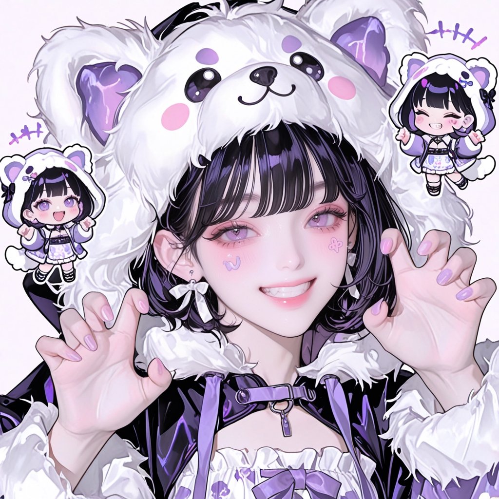 1girl,  black hair,  bob hair by user_944739920658851738 on Tensor.Art