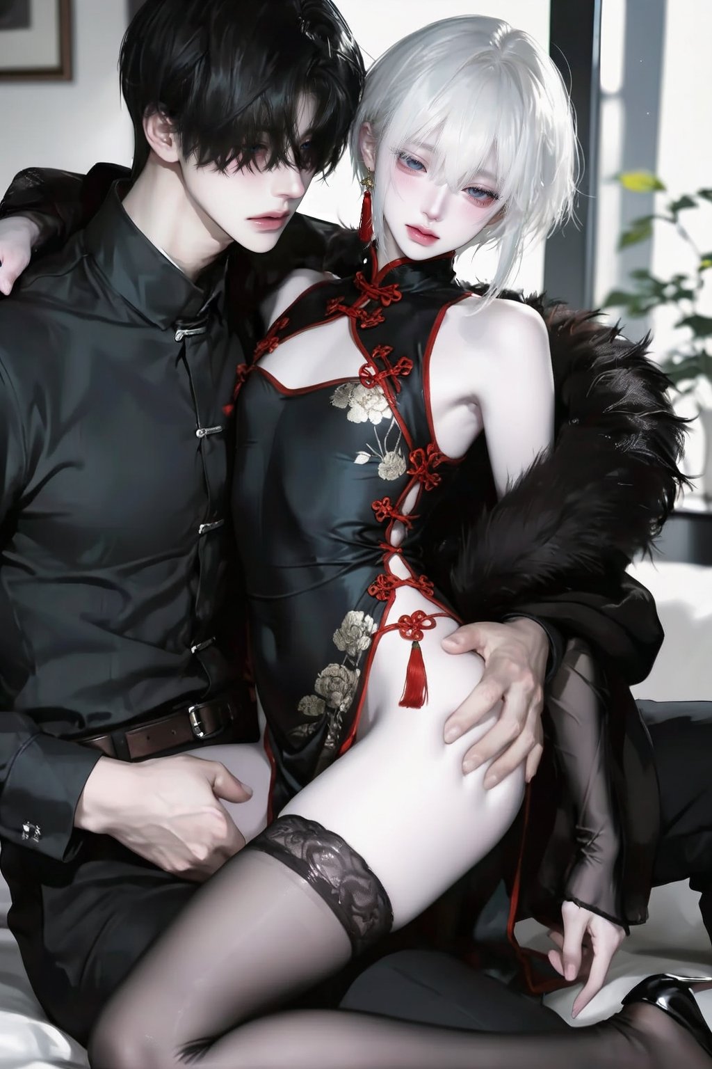 1male,  young man,  bishounen by Mi_Lin on Tensor.Art