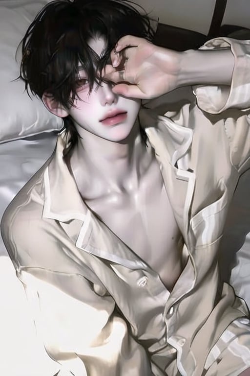 1male,  young man,  bishounen by bubblegum on Tensor.Art