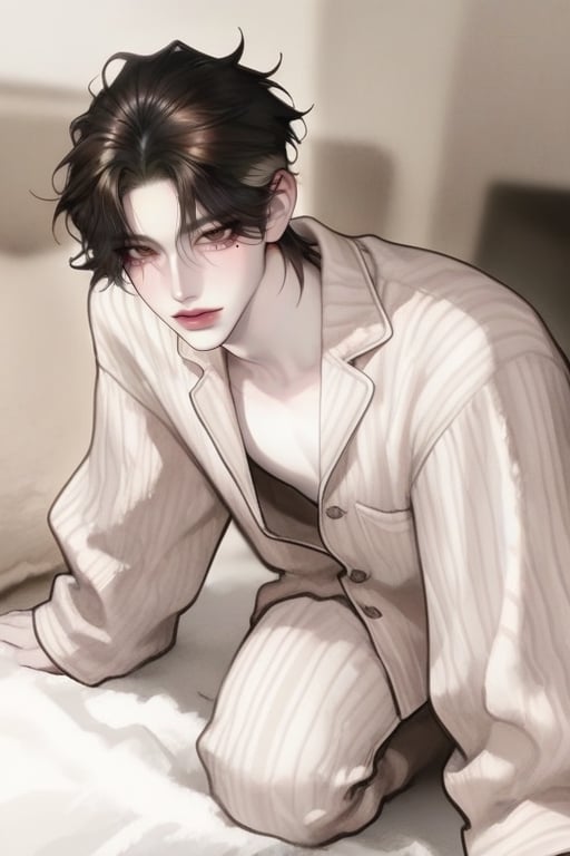 1male,  young man,  bishounen by bubblegum on Tensor.Art
