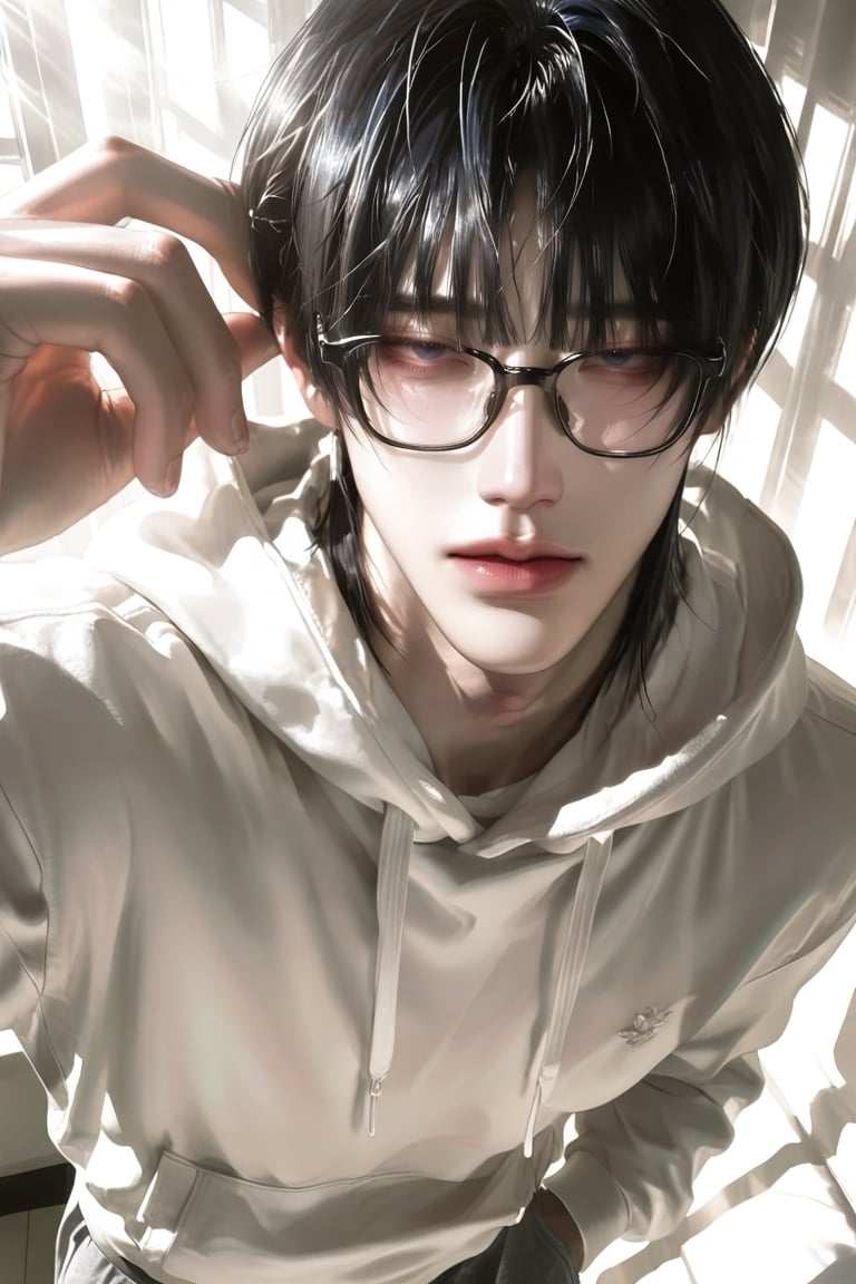 1boy,  handsome sharp-featured face,  looking straight forward perfectly by user_952205827949734380 on Tensor.Art