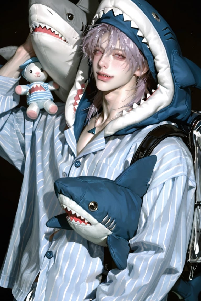 1man,  solo,  light purple hair by user_955819391168076895 on Tensor.Art