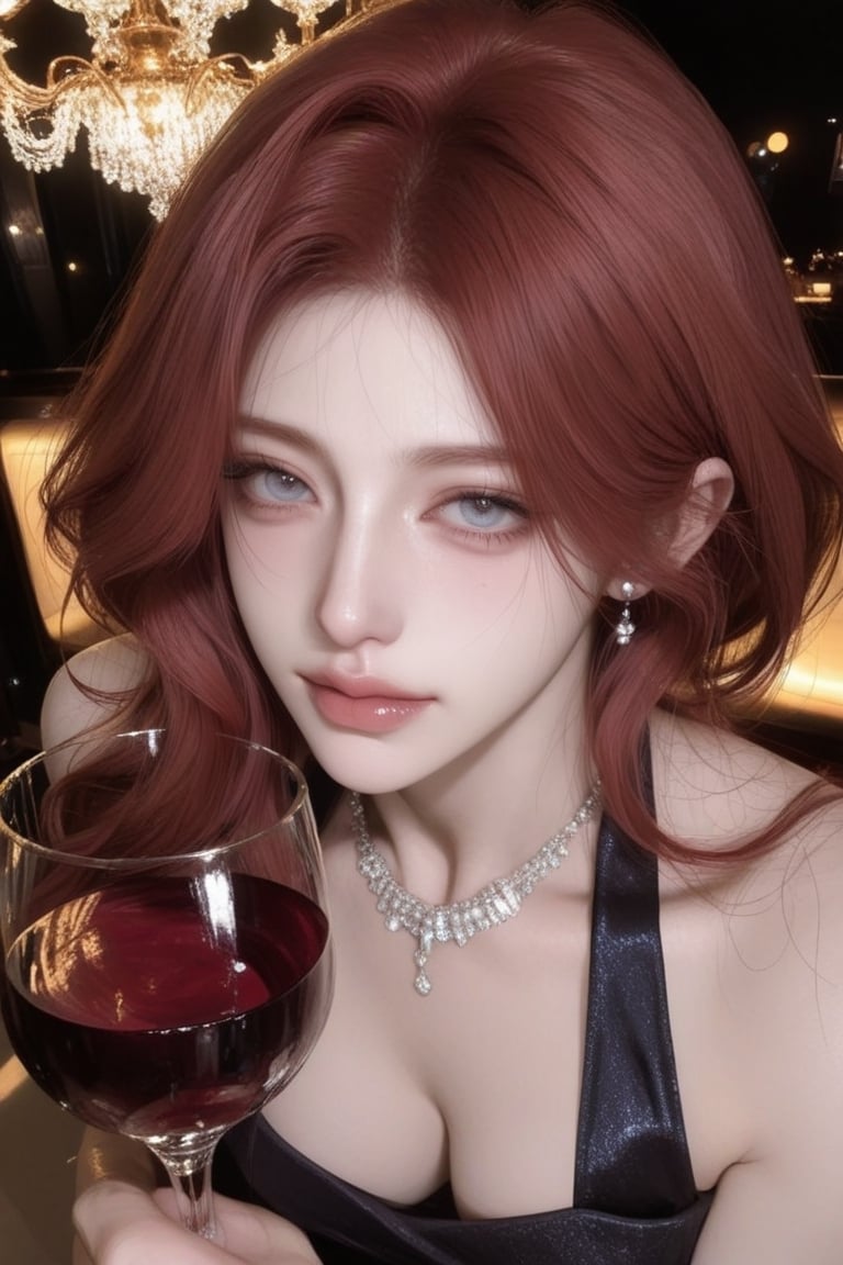 1girl,  solo,  long red hair by Mon petit on Tensor.Art