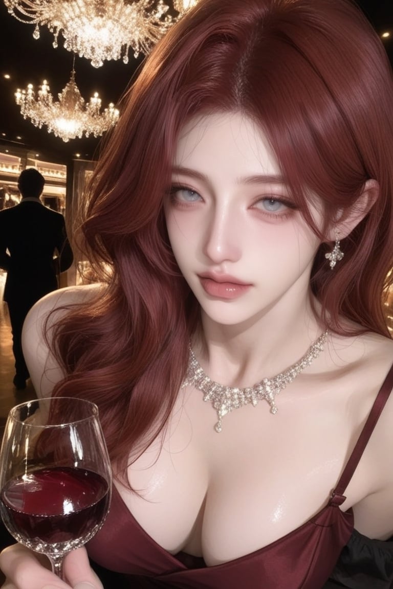 1girl,  solo,  long red hair by Mon petit on Tensor.Art