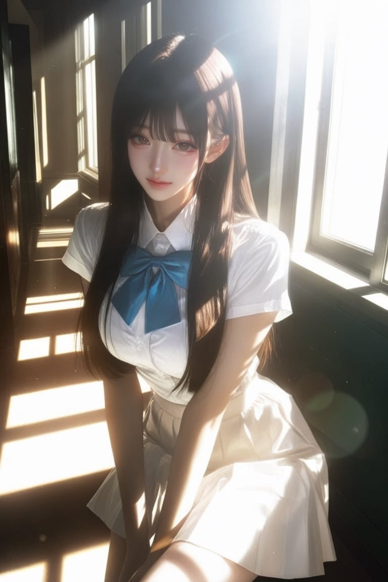 a cute university girl,  22 years old,  campus star by Bebe Faith on Tensor.Art