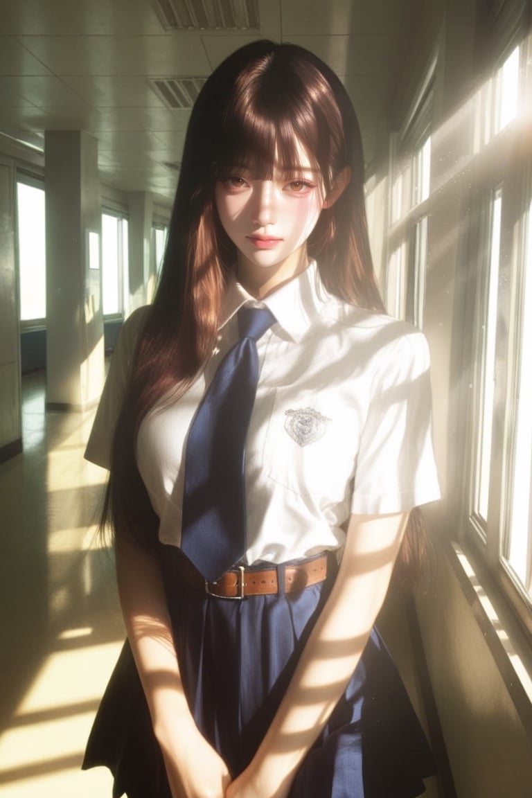 A cute and charming university girl,  22 years old,  petite figure by Bebe Faith on Tensor.Art