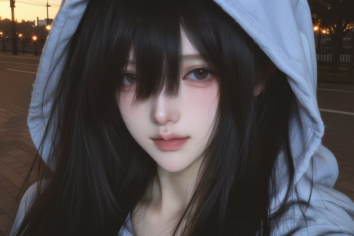 1girl,  beautiful young woman,  long jet-black hair by Sin on Tensor.Art