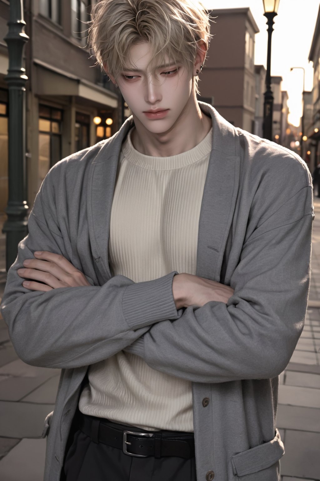 A man,  alone,  very handsome by Meimo on Tensor.Art