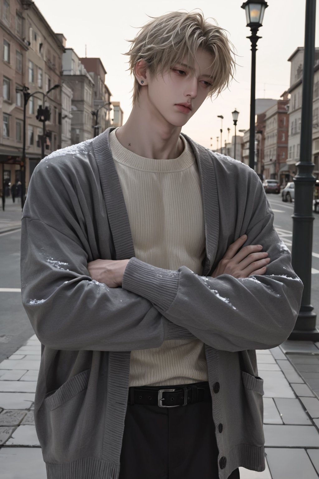 A man,  alone,  very handsome by Meimo on Tensor.Art