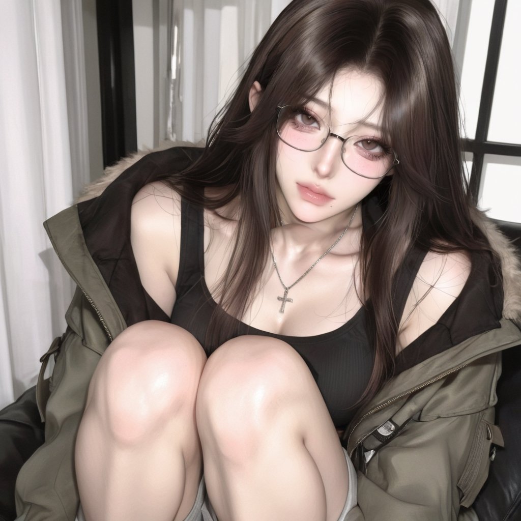 1 woman,  1 girl,  dark brown hair by K1K1☆01 on Tensor.Art