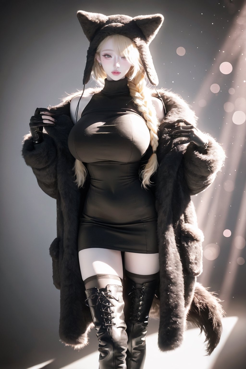 1Girl,  (((Huge breasts))) ,  long golden blonde hair by ควยครับ on Tensor.Art