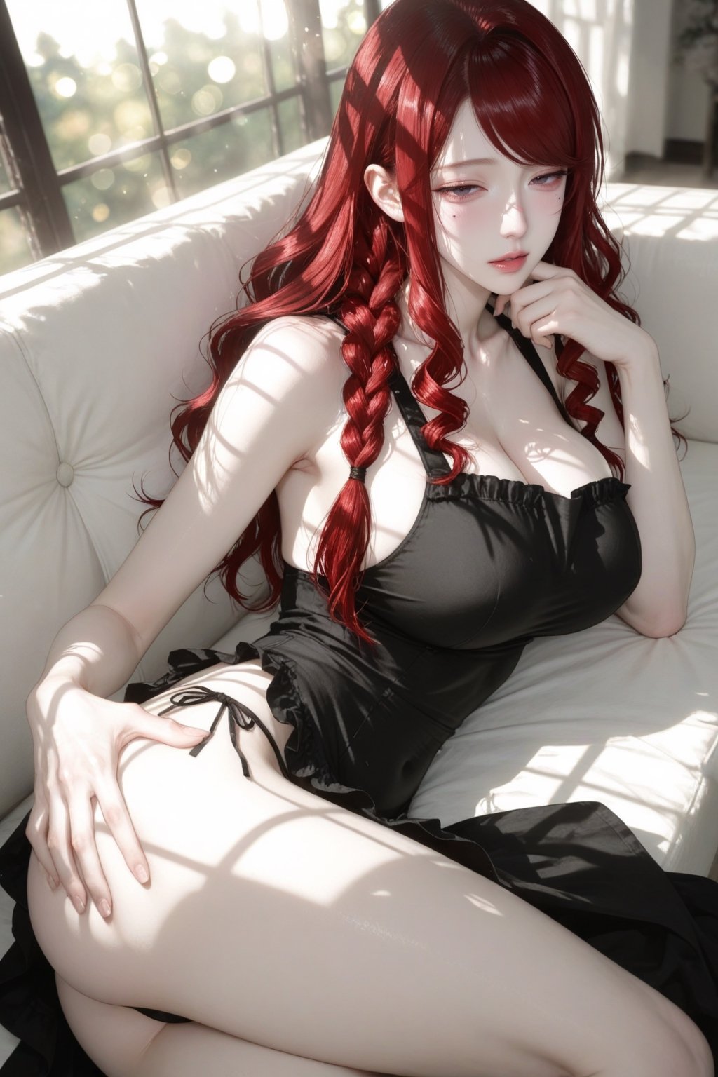 1girl,  Mature girl,  parted lips by user_979967642926372022 on Tensor.Art