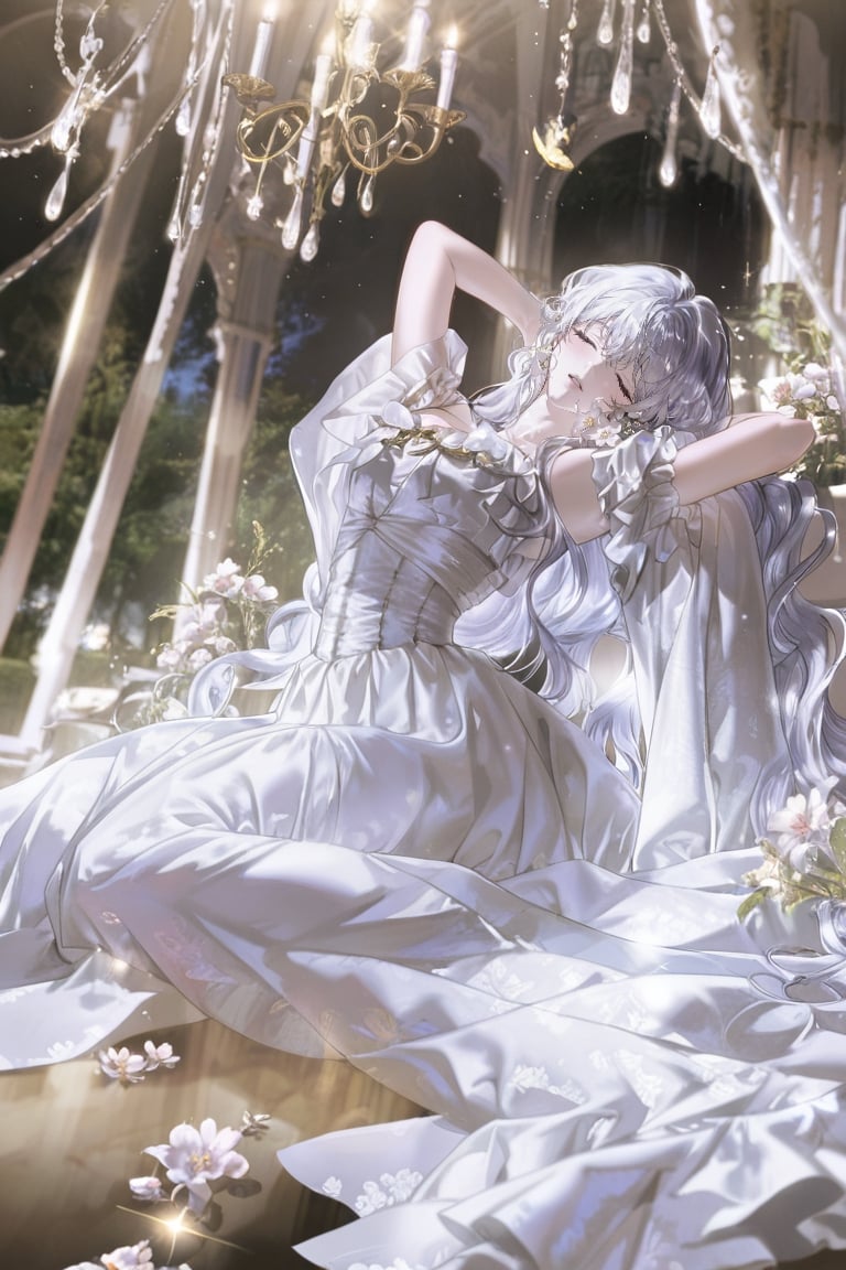 1girl,  beautiful young goddess,  ethereal forest nymph by Fixh.xxii on Tensor.Art