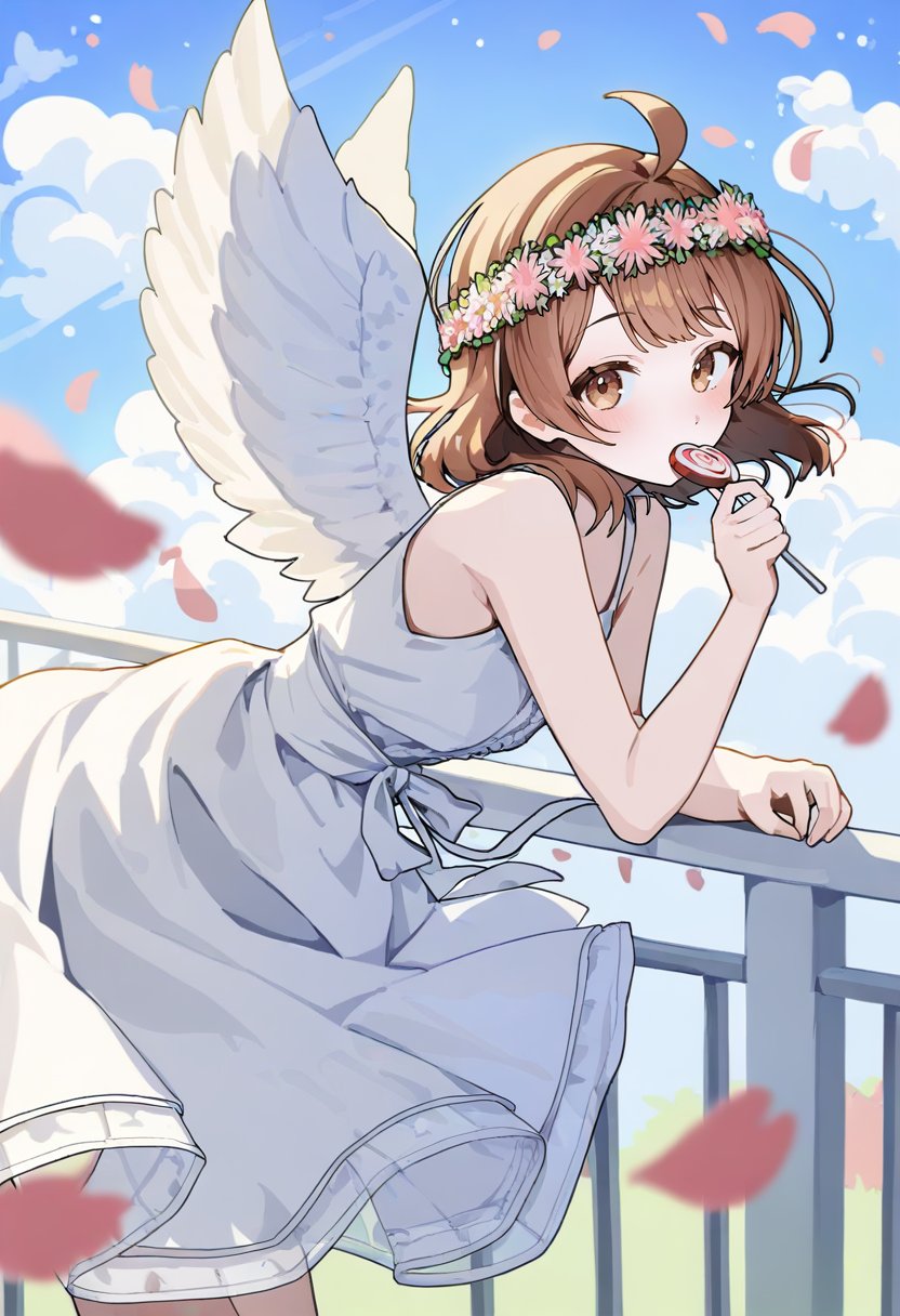 1girl,  solo,  dress by silvermoong on Tensor.Art