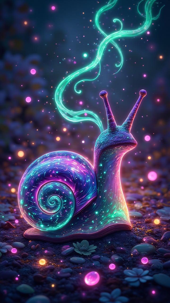 Casual Snail, aidmaglow, Magical, Energetic, charming, innocent