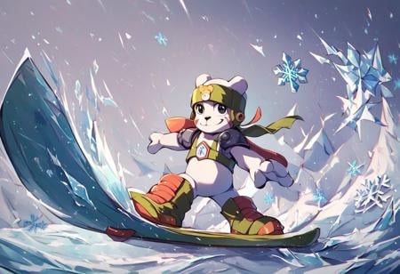chackmon (character),  digimon (creature),  bear boy by bobig3 on Tensor.Art