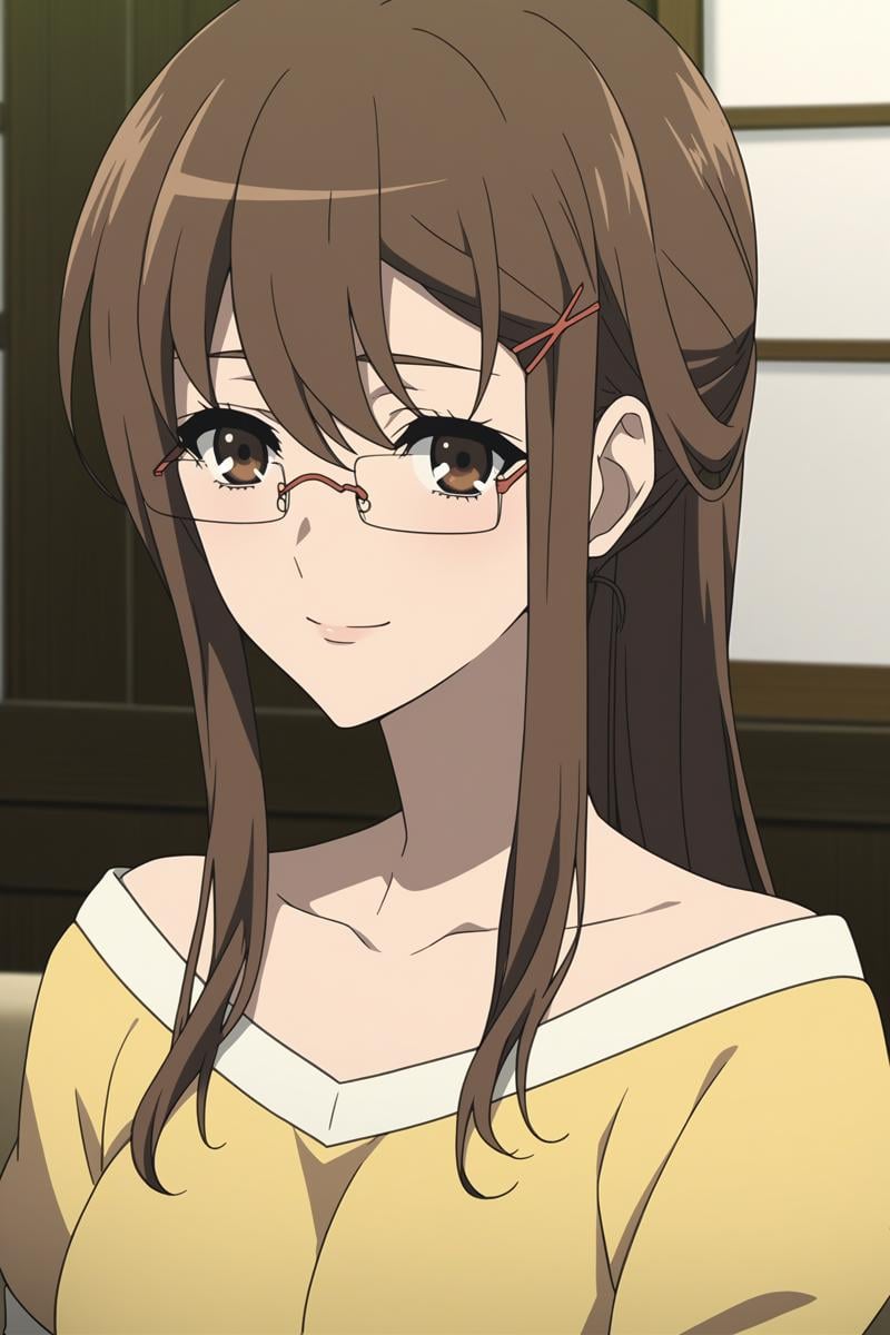 mikami reiko,  long hair,  brown hair by Ttan on Tensor.Art