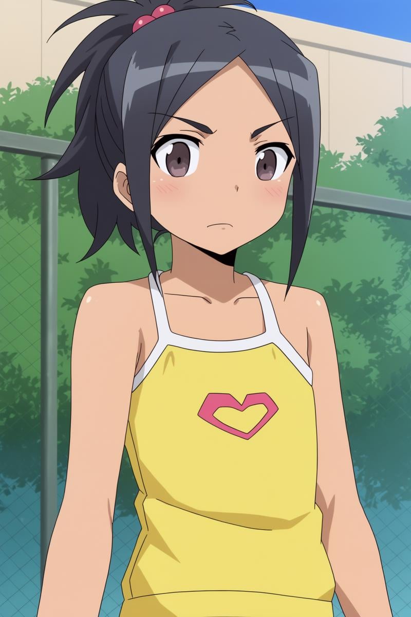 solo,  anime coloring,  Ria Hagry by Ttan on Tensor.Art