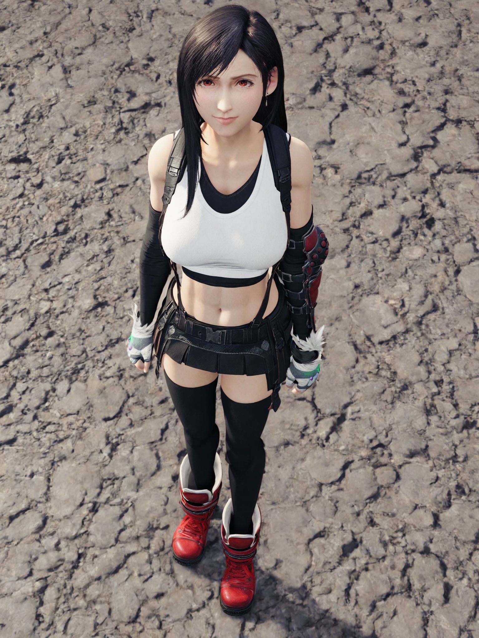 Tifa Lockhart, <lora:Tifa-Lockhart-Final-Fantasy-Remake-Intergrade-Pony:0.7>