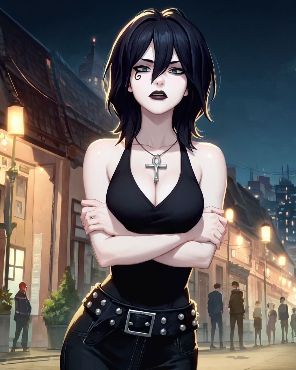 D_endless,  1girl,  black hair by user_770257322013477255 on Tensor.Art