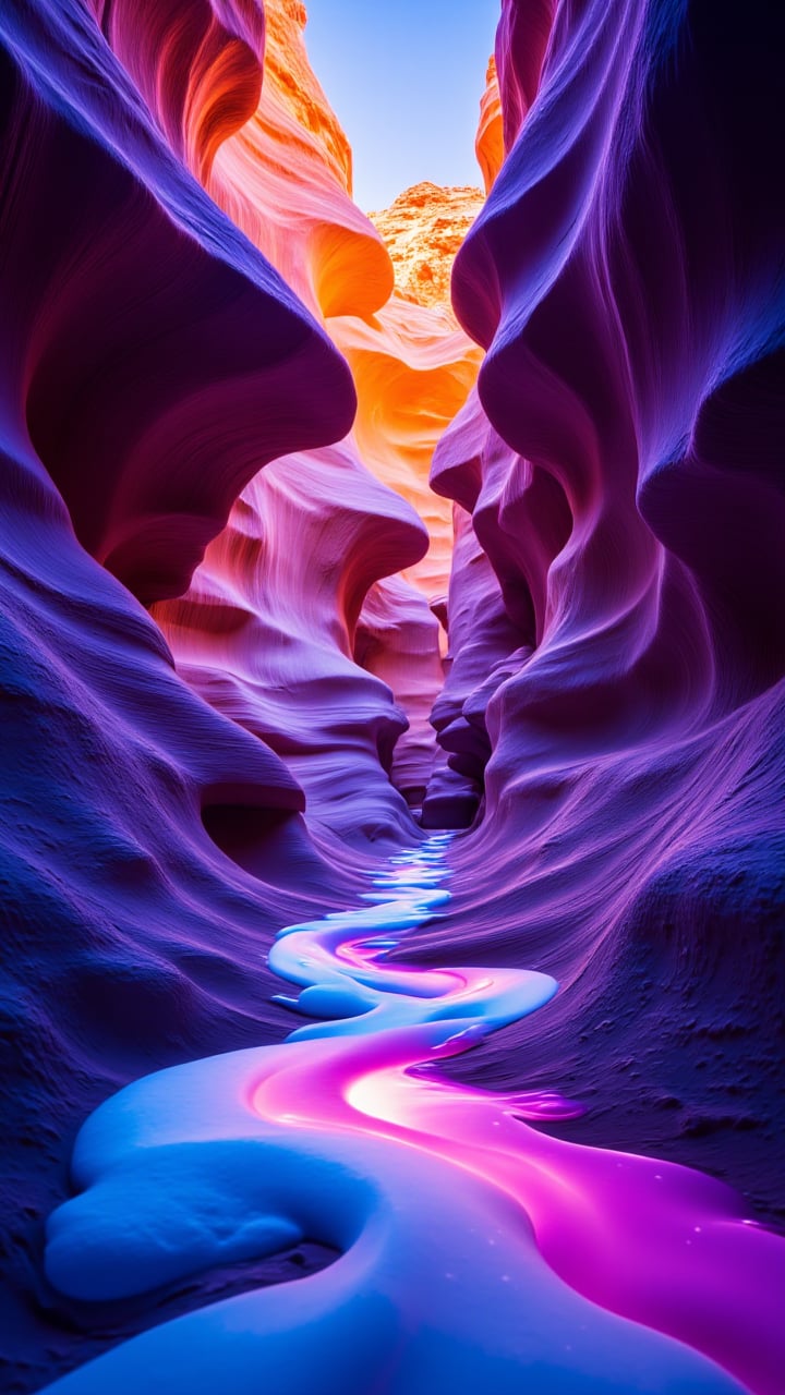 Canyon, colorful, aidmaglow