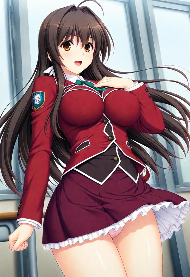 1girl,  white background,  maishima yuuri by Ttan on Tensor.Art
