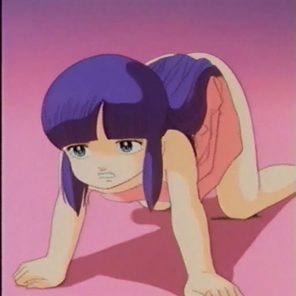 all fours,  bottomless,  bare shoulders by Awawa on Tensor.Art