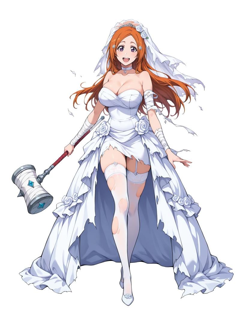 0rihime,  1girl,  bandages by Ttan on Tensor.Art
