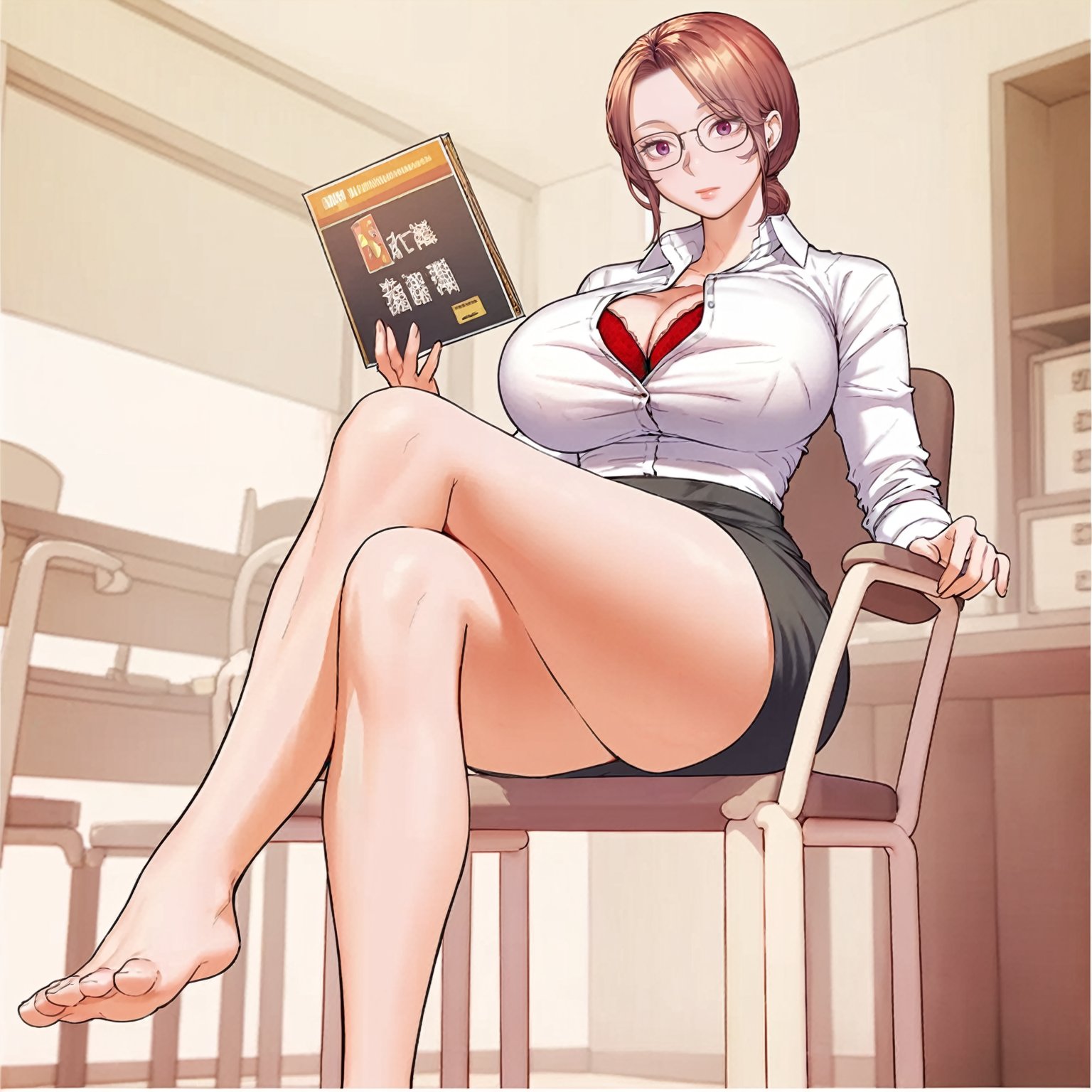 1girl,  cha sumin,  shirt by user_800268951455018732 on Tensor.Art