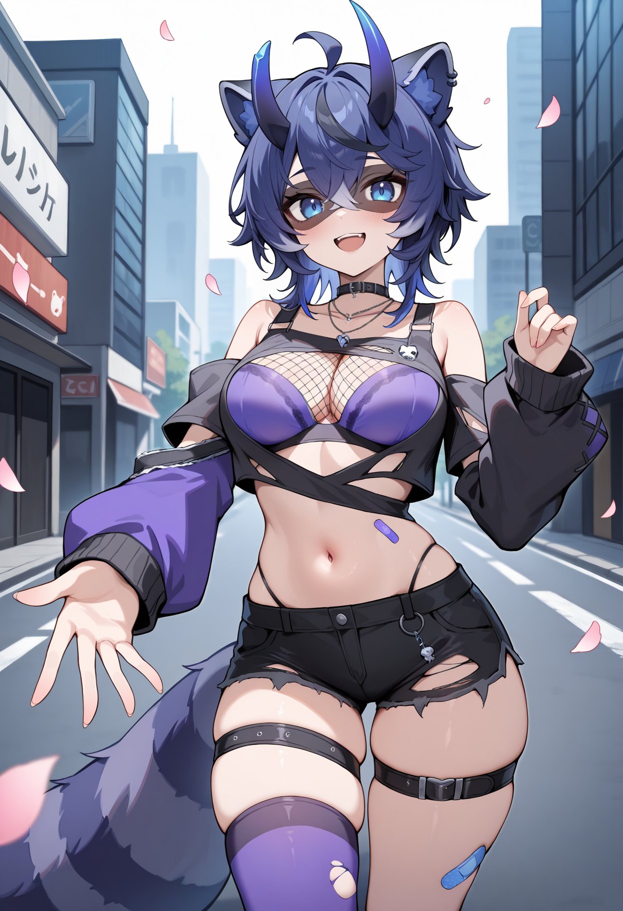 ccsnf,  short hair,  multicolored hair by h_madoka on Tensor.Art