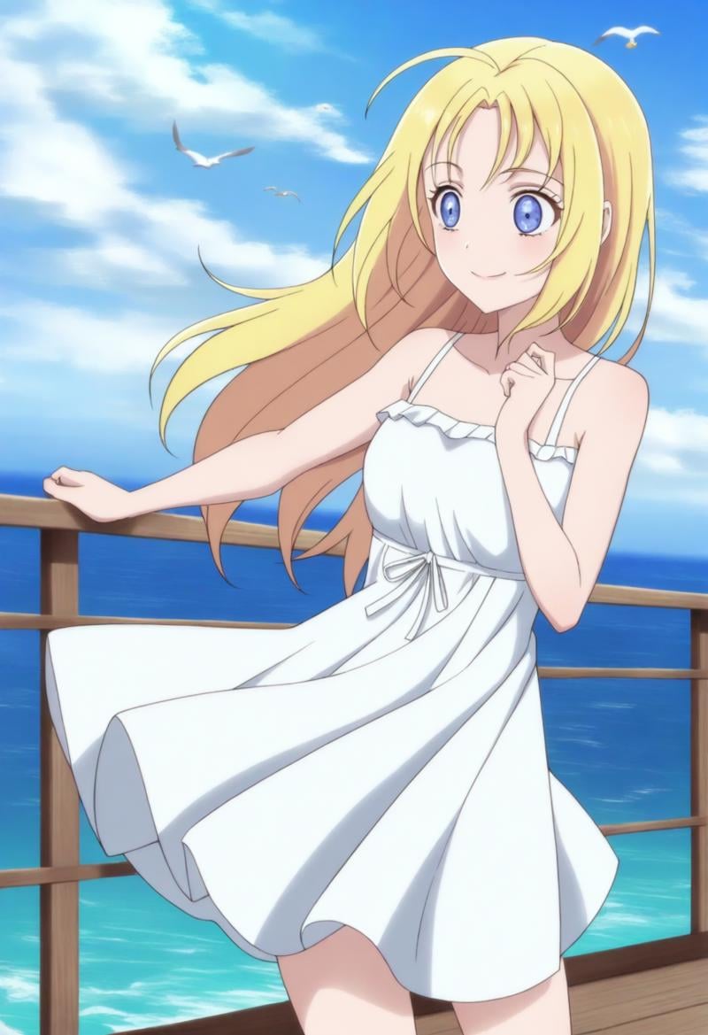 sysdeep_elise,  long hair,  blonde hair by Ttan on Tensor.Art