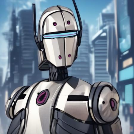 (Xagentx:1.0),( score_9, score_8_up, score_7_up:1.0),robot portrait, in futuristic city